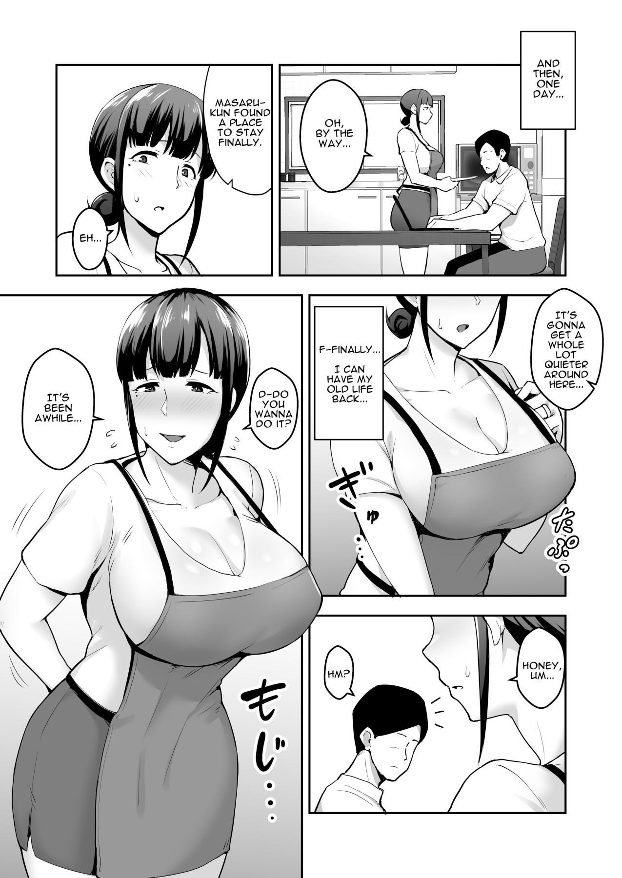 Hentai Manga Comic-Housewife NTR Stealing Hitomi - A Prim And Proper Housewife With Big Tits-Read-23